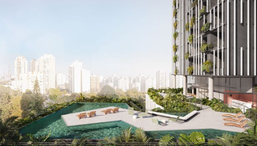 Piscina com vista